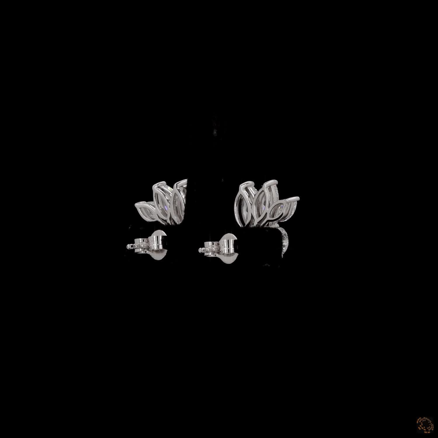 3.44 Ct High-clarity multi-shape lab-grown or natural diamonds Pear Cut and Marquise Cut