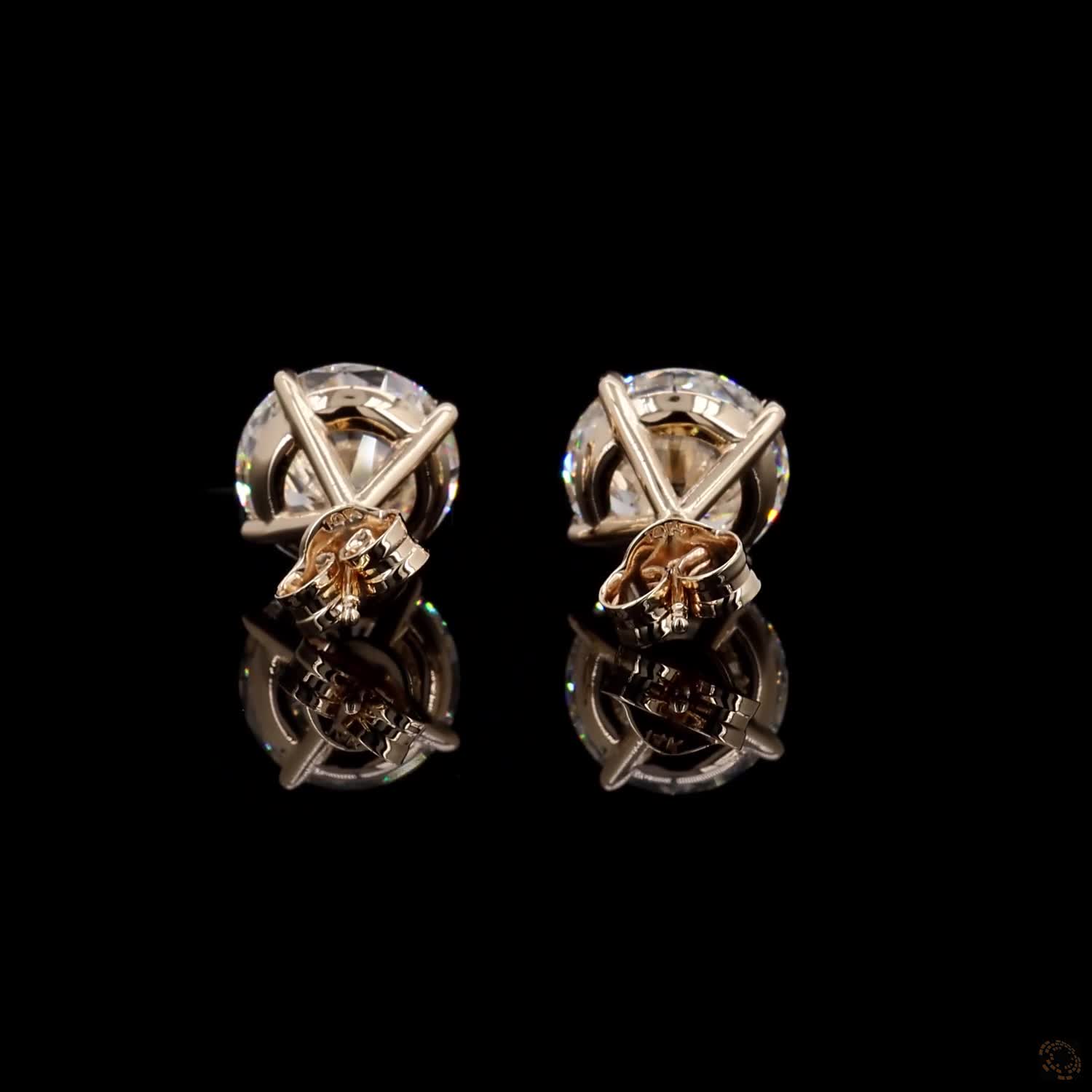 7.12 Ct Timeless, elegant, and versatile offers an elongating silhouette compared to standard round studs