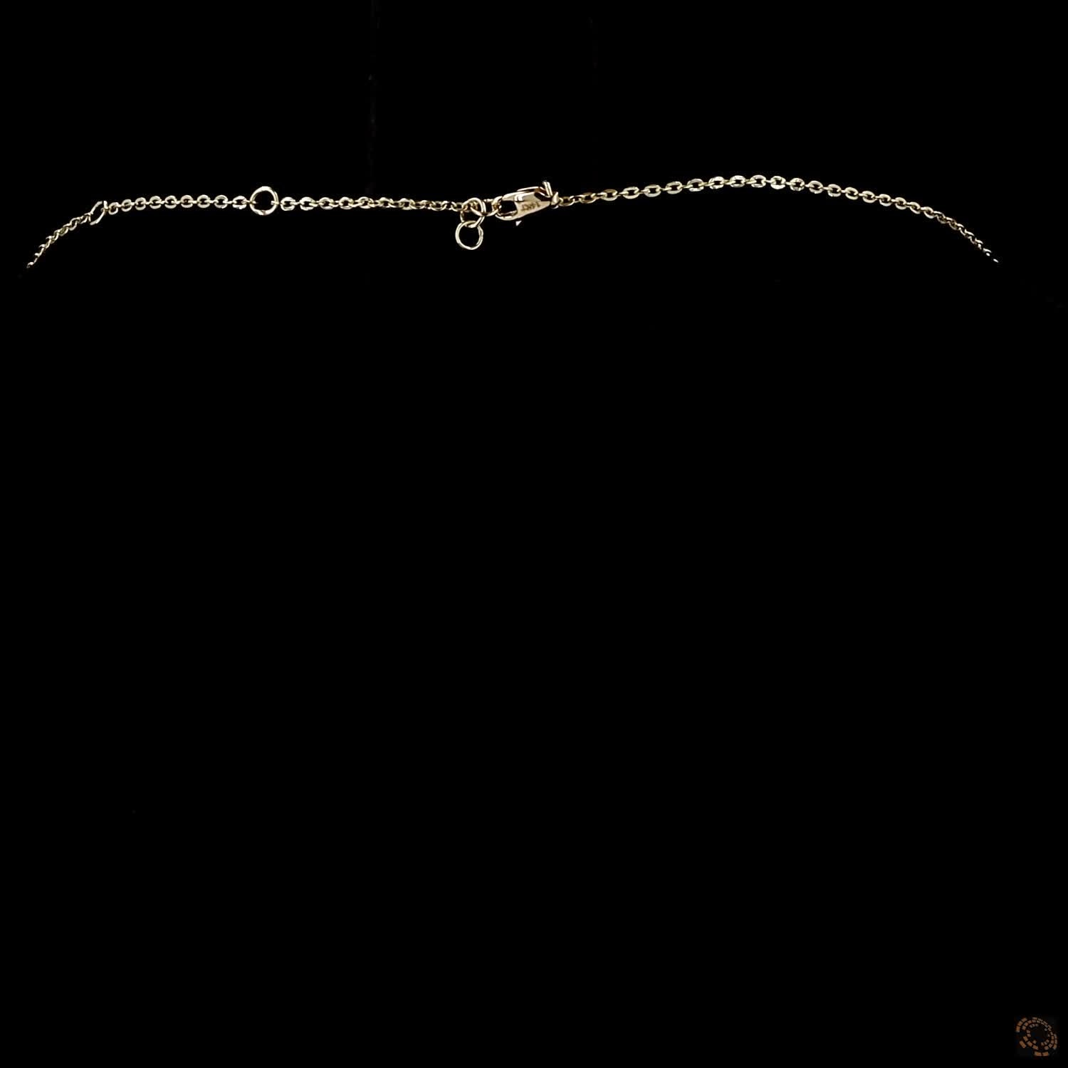 2.66 Ct Graduated Round Diamond Half Eternity Tennis Necklace with Adjustable Chain
