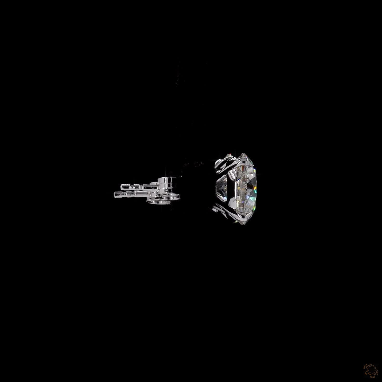 7.05 Ct Delivers a timeless square-like framework around the round brilliant stone, creating a crisp, geometric look