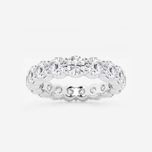 3.00Ct Round Diamond Full Eternity Band Engagement Ring