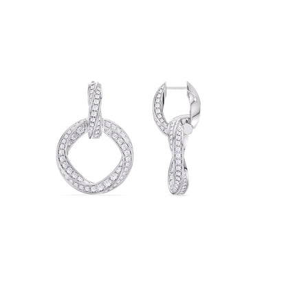 3.00 Ct The Bond Double Link Earrings