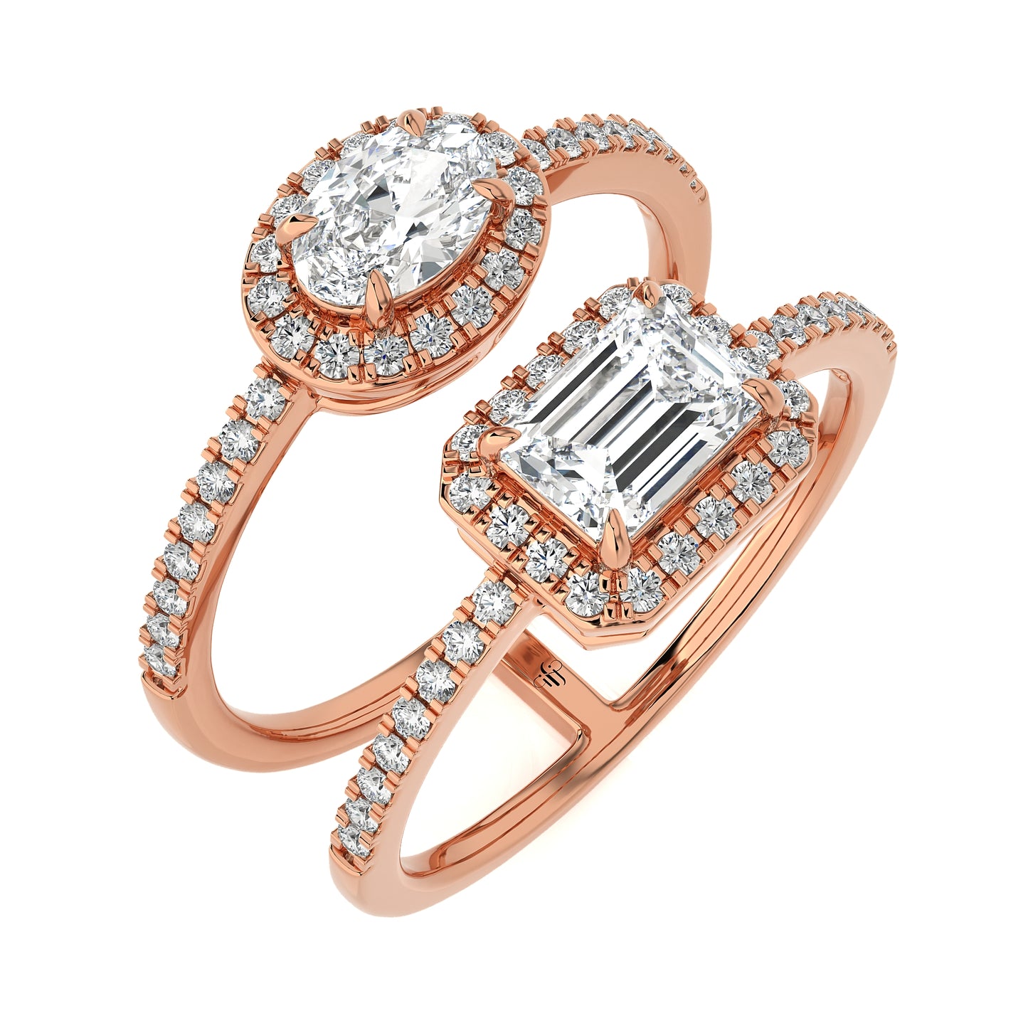 1.50 Ct Fashion Ring  Halo/Pave & Engagement Ring & Wedding Rings