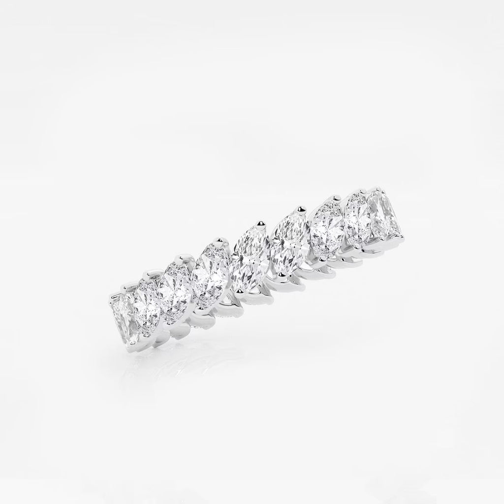 2.00 Ct Tilted Eternity Ring Wedding Ring