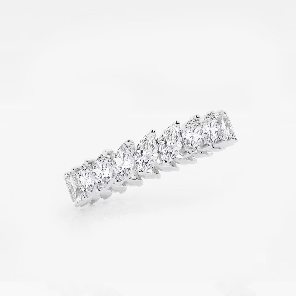 2.00 Cts Marquise Shape Eternity Band