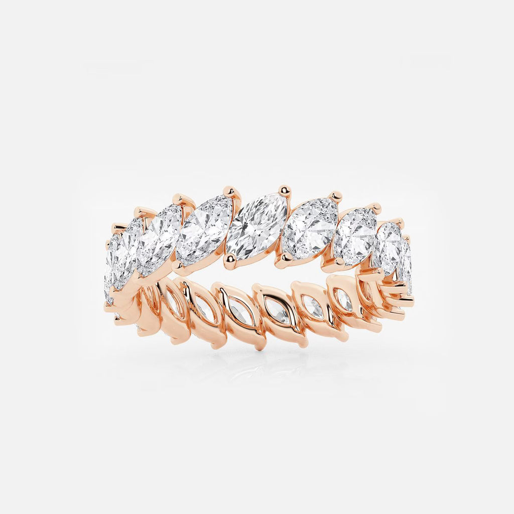 2.00 Ct Tilted Eternity Ring Wedding Ring