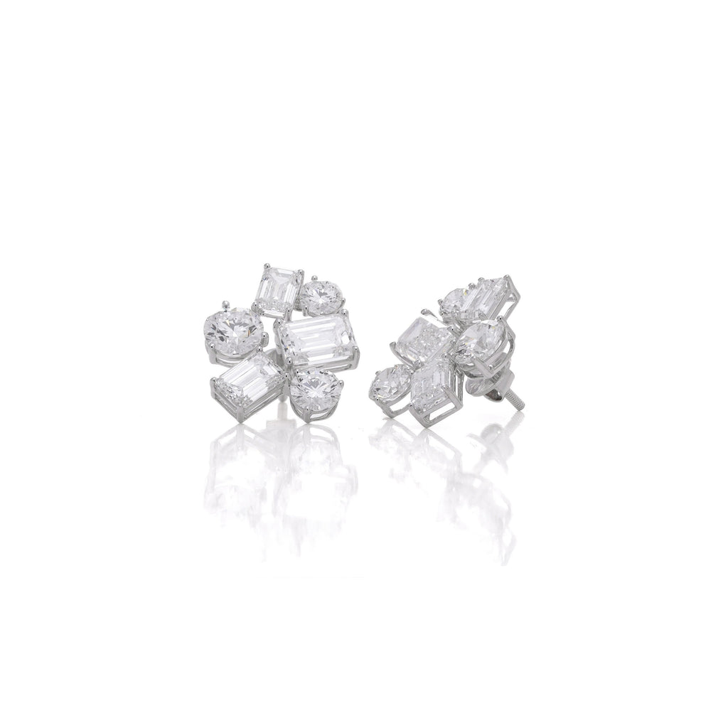 10.38 Ct Auric Shine Fashion Earrings for Women | Love Earrings