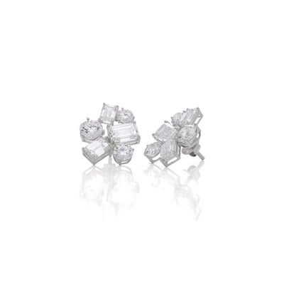 10.38 Ct Auric Shine Stud Earrings for Women | Love Earrings