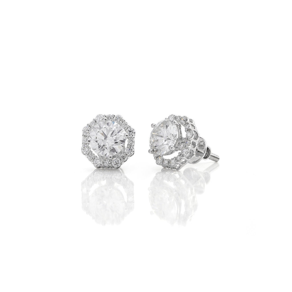 3.66 Ct Simple Linear Hoop Earrings for Charm | Best Earring For Gift