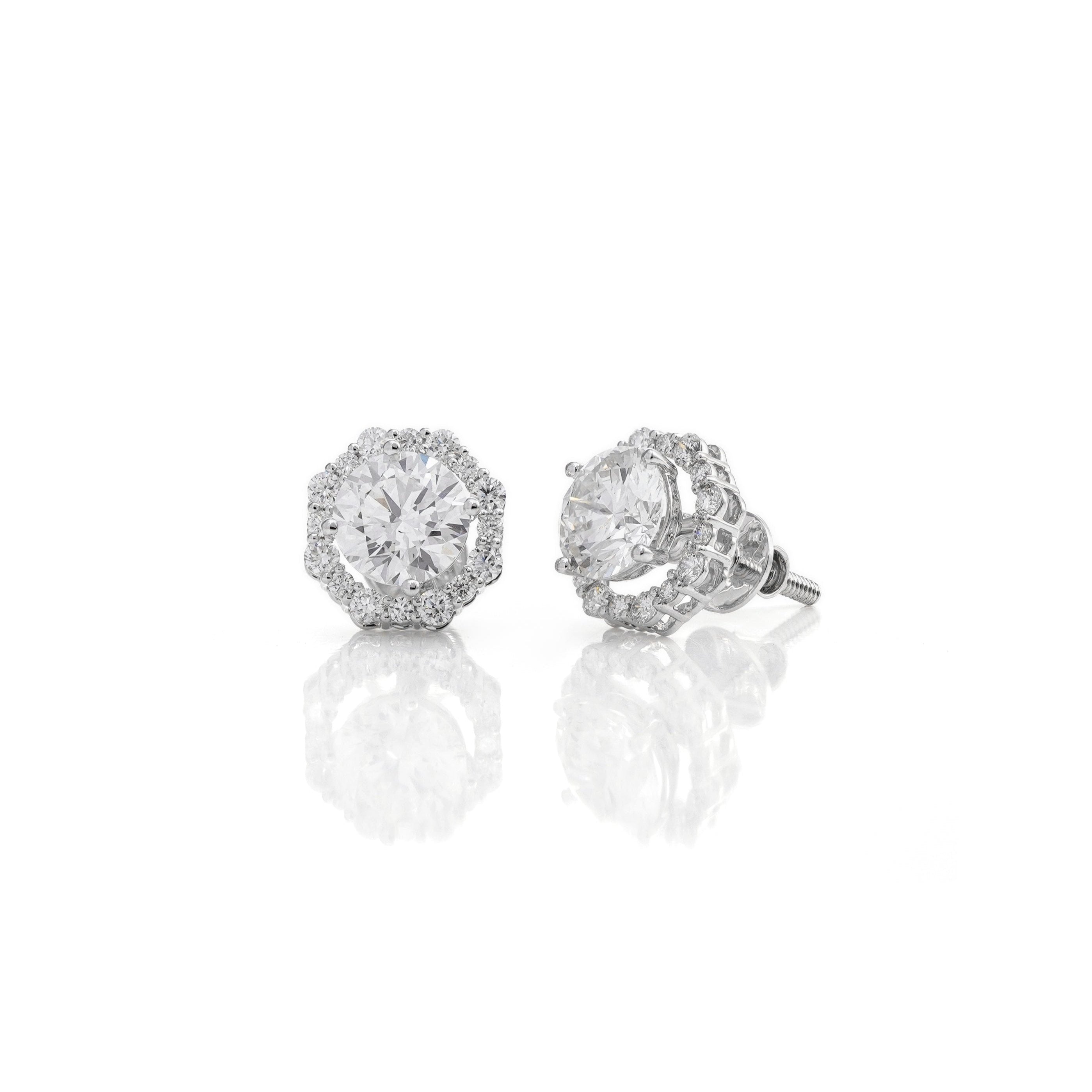 3.66 Ct Simple Linear Hoop Earrings for Charm | Best Earring For Gift