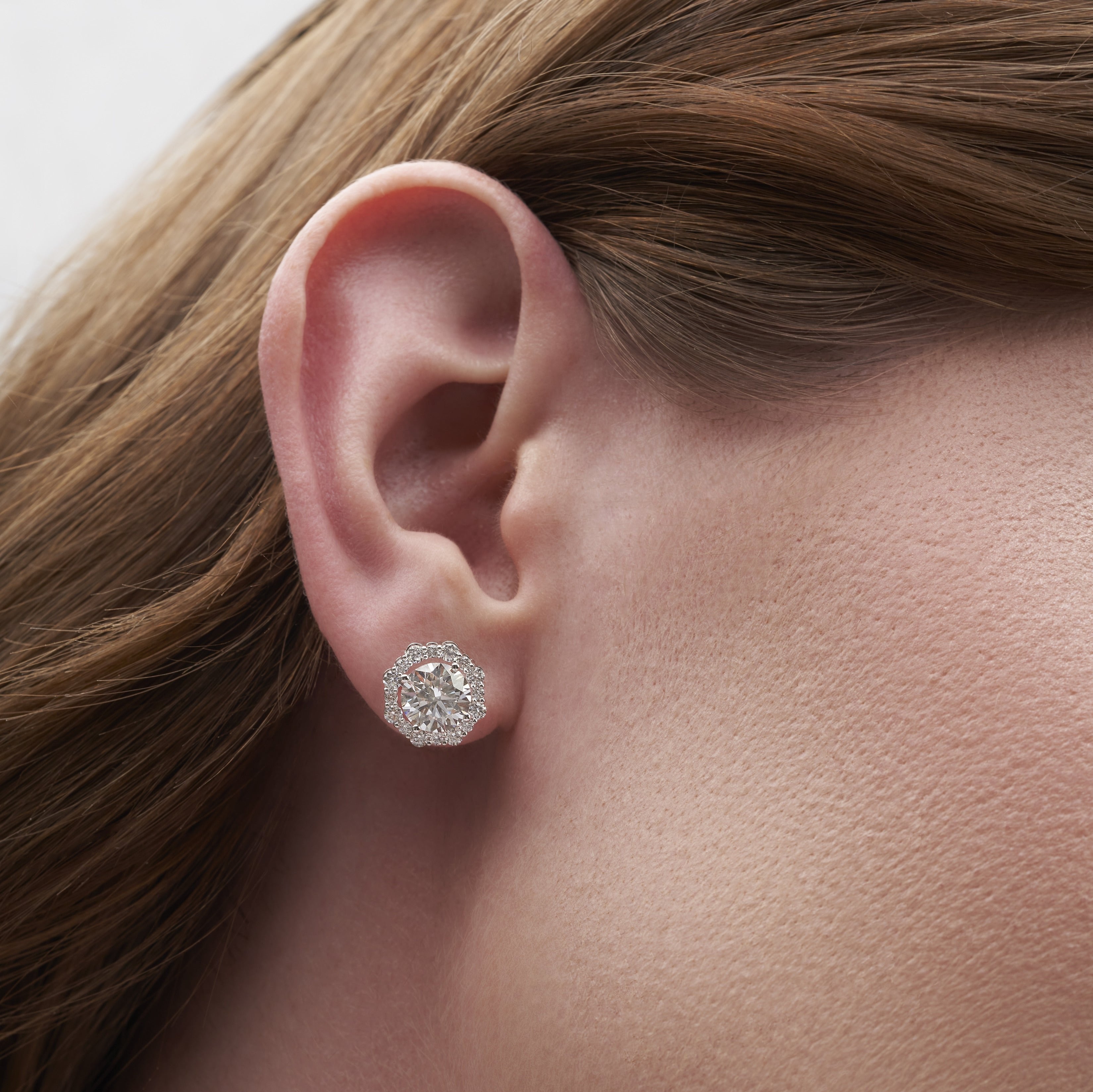 3.66 Ct Simple Linear Hoop Earrings for Charm | Best Earring For Gift