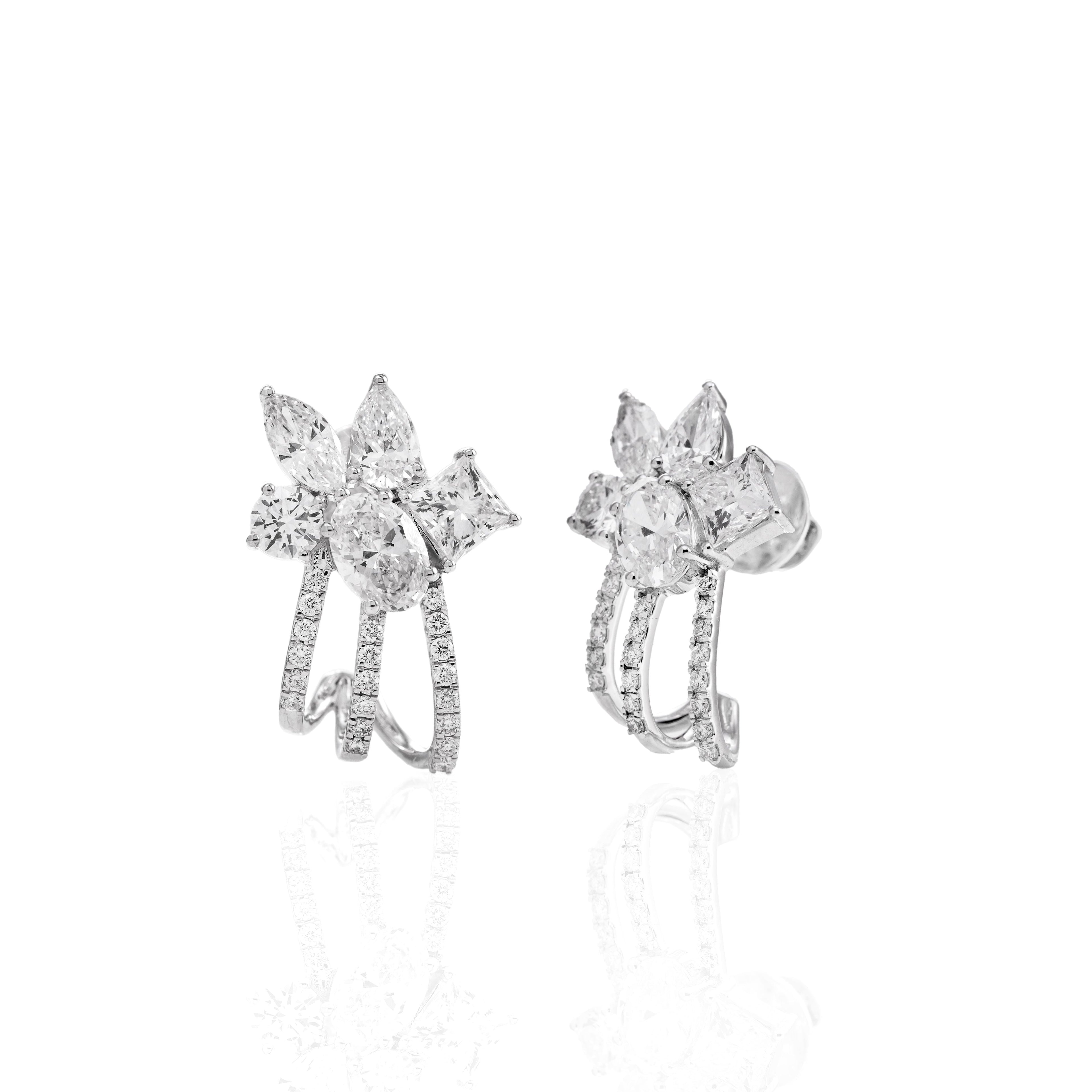 4.50 Ct Vintage Glamour Fashion Earrings for Women | Women Love For Earrings