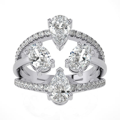 2.60 Ct Fashion Ring & Engagement & Wedding Rings