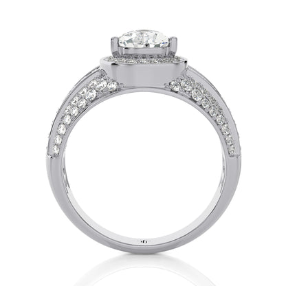 1.95 Ct Halo Vera Wang  & Engagement & Wedding Rings