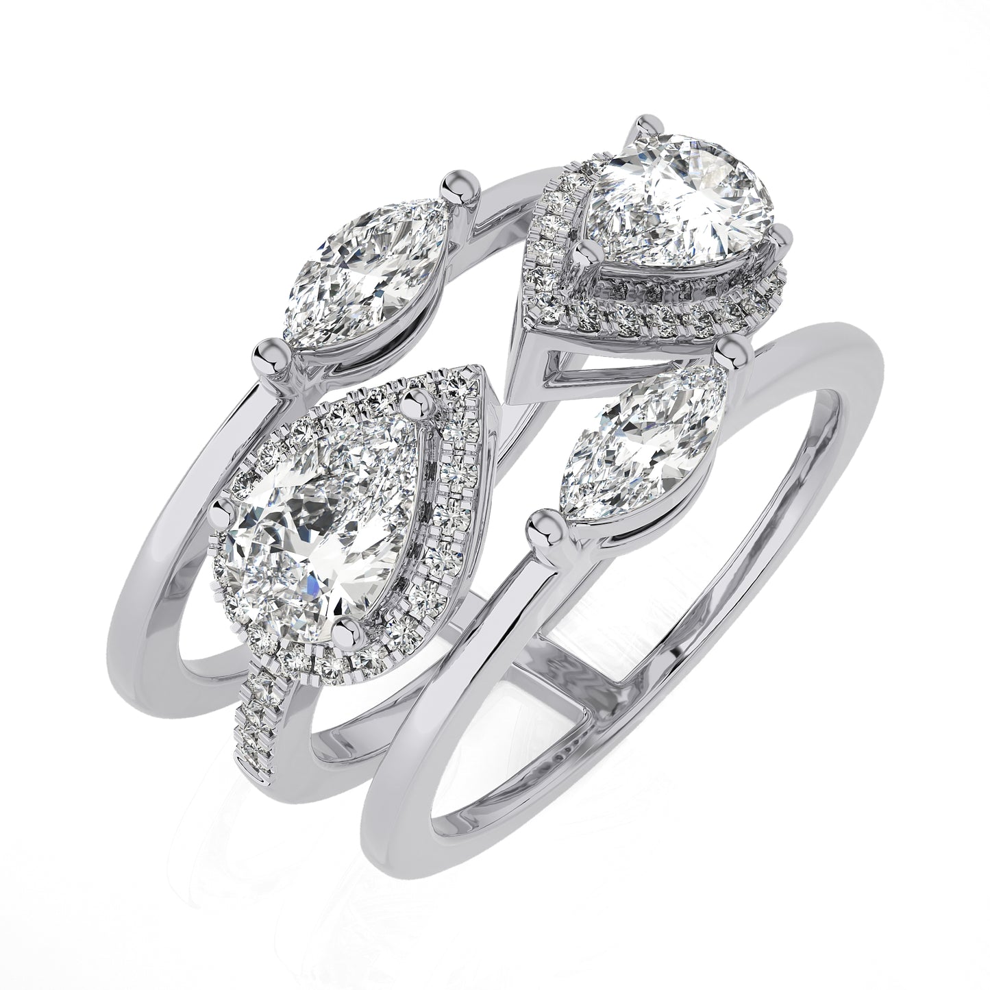 1.76 Ct  Vintage Rings & Engagement Ring & Wedding Ring