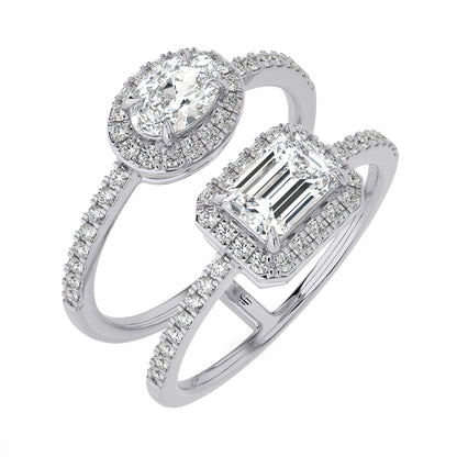 1.50 Ct Fashion Ring  Halo/Pave & Engagement Ring & Wedding Rings