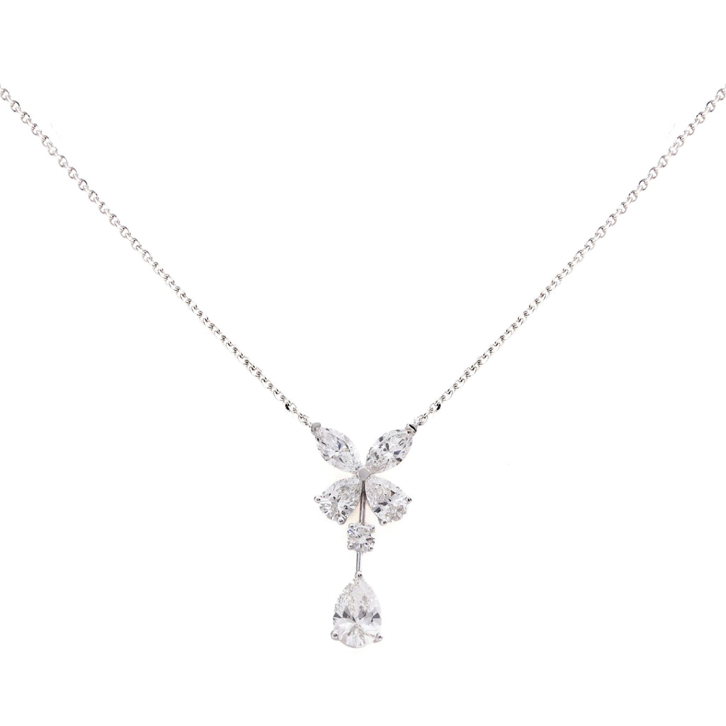 2.13 Ct Butterfly Pendant Necklace For Women | Best Anniversary Gift For Her