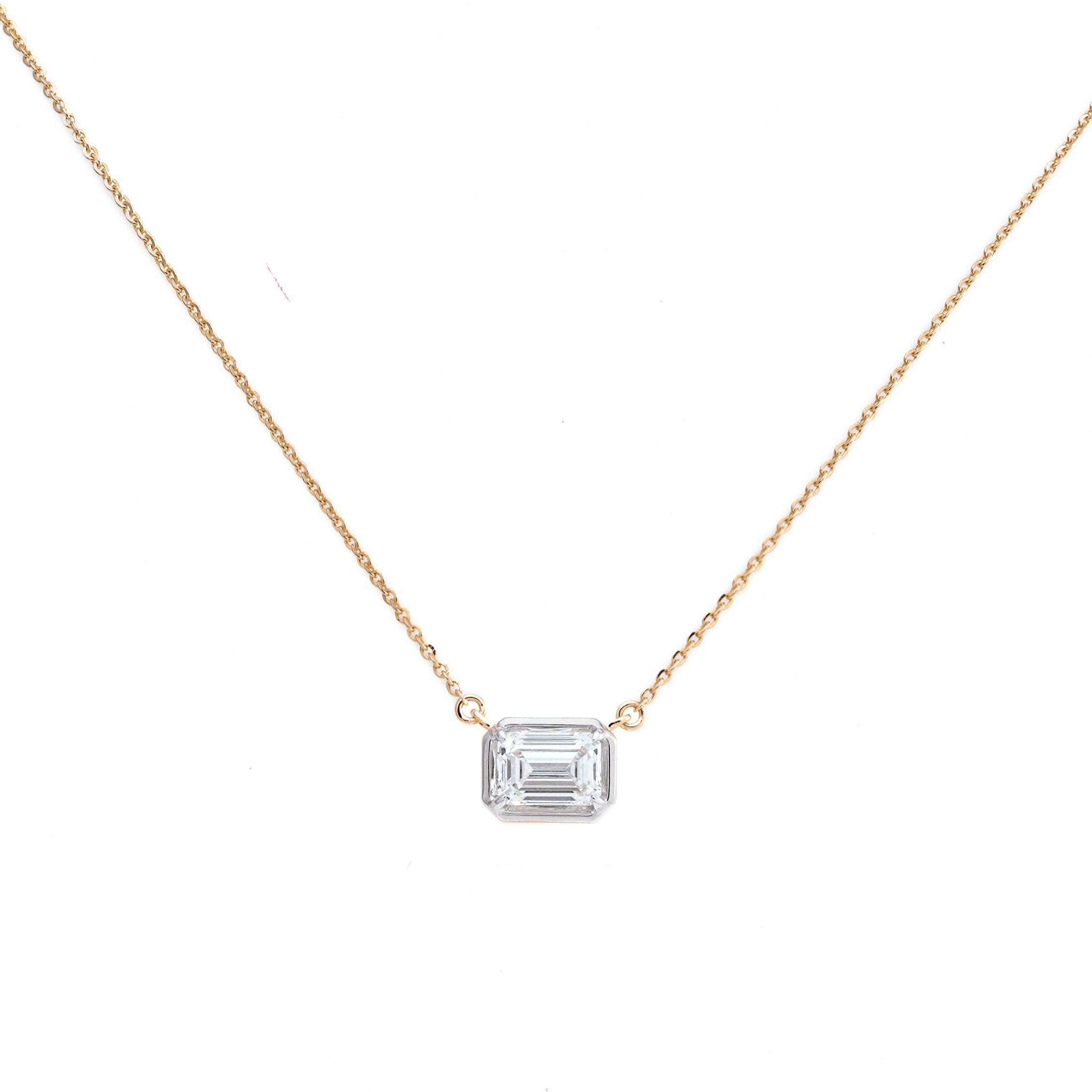 2.00 Ct Mystique Radiant Pendant For Love | Best Birthday Gift For Women