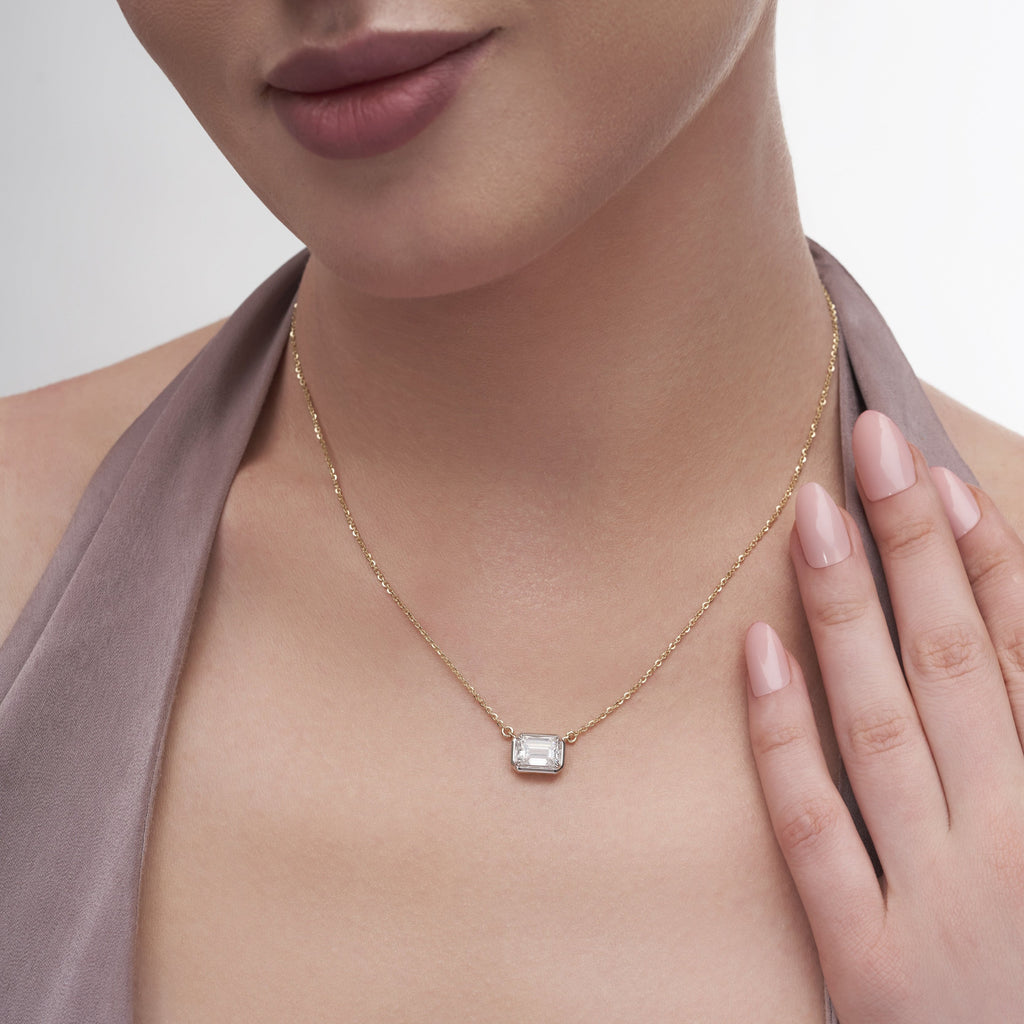 2.00 Ct Mystique Radiant Pendant For Love | Best Birthday Gift For Women