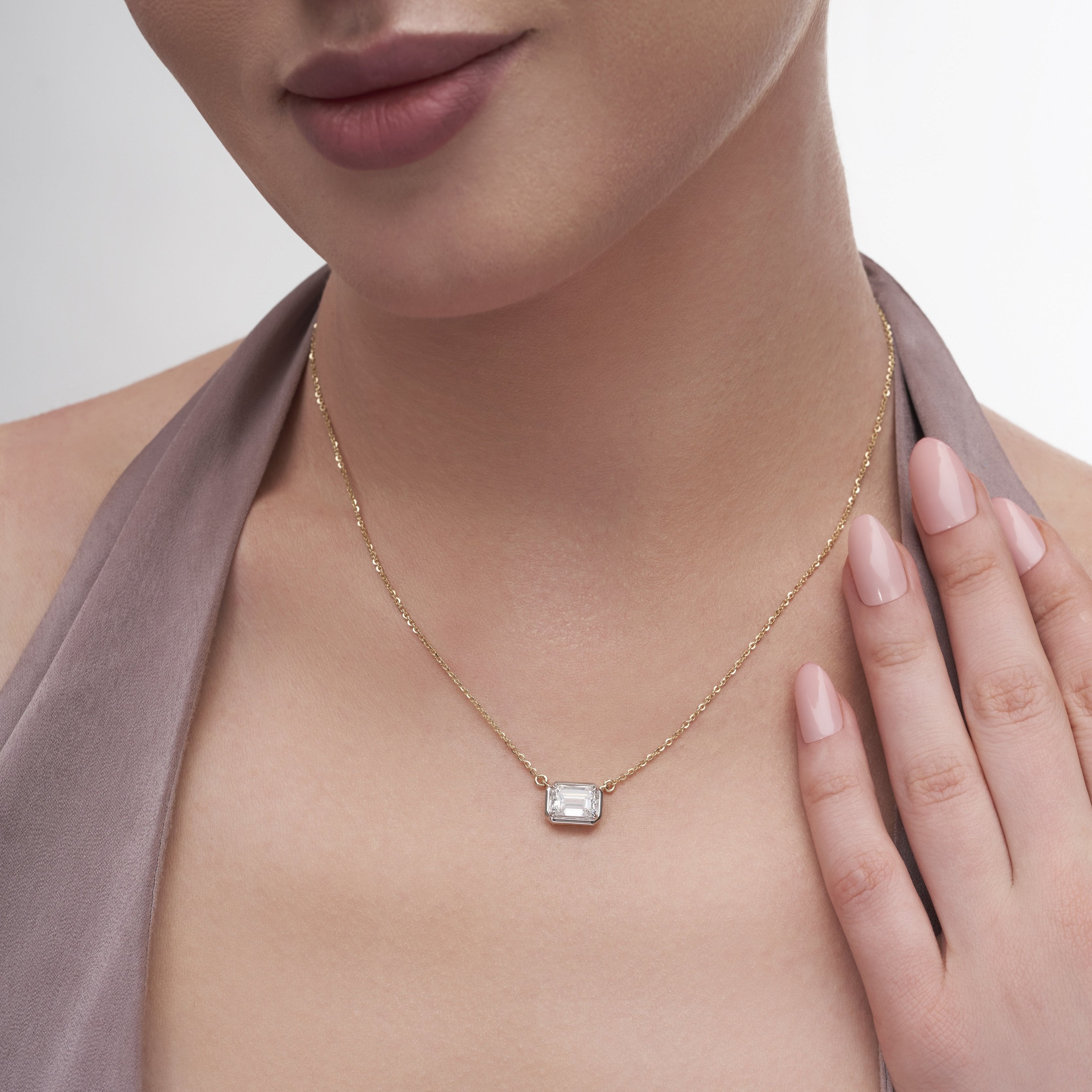 2.00 Ct Mystique Radiant Pendant For Love | Best Birthday Gift For Women