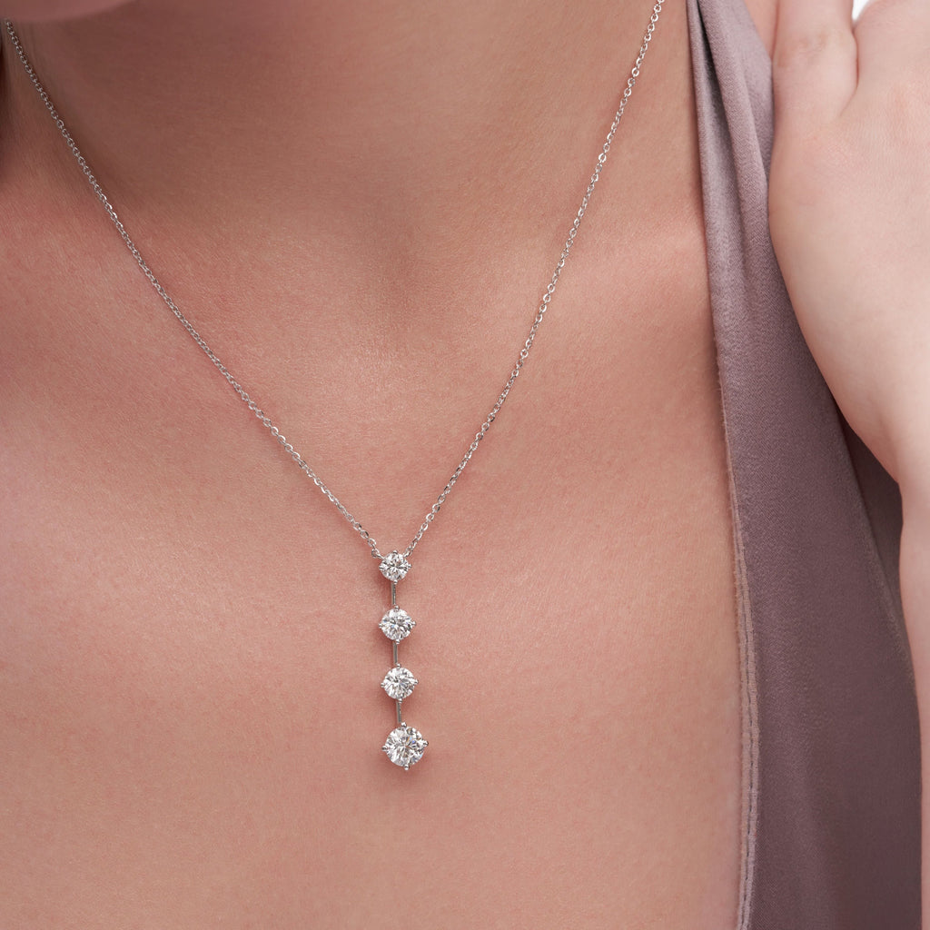 2.78 Ct Celestial Diamond Teardrop Pendant For Women | Best Gift For Love Ones