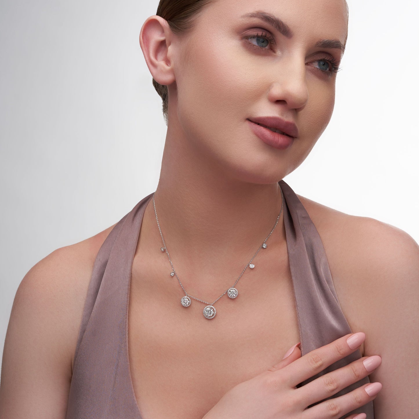 5.09 Ct Stellar Charm Jewelry Necklace | Vintage Choker For Women