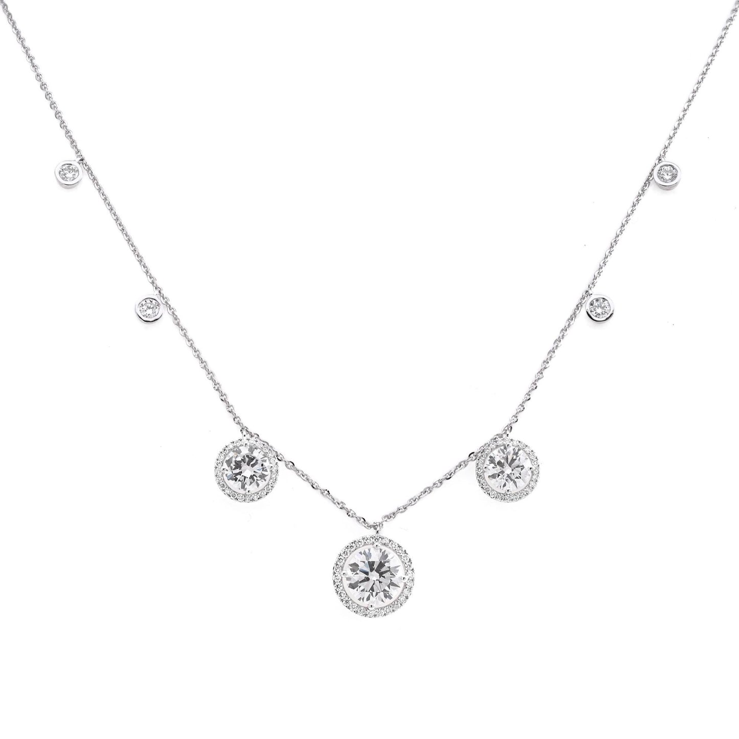 5.09 Ct Stellar Charm Jewelry Necklace | Vintage Choker For Women