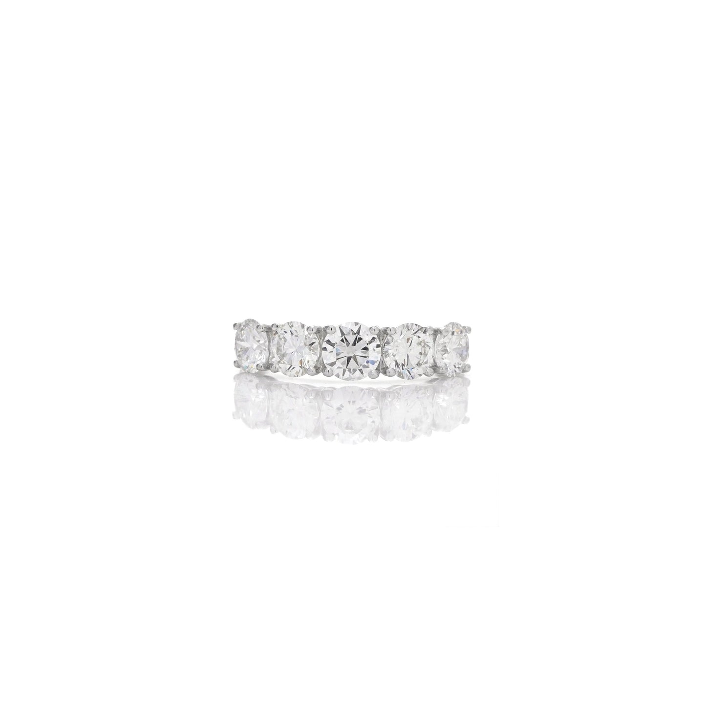 2.13 Ct Round Brilliant Cut Diamond Eternity Ring & Wedding Ring