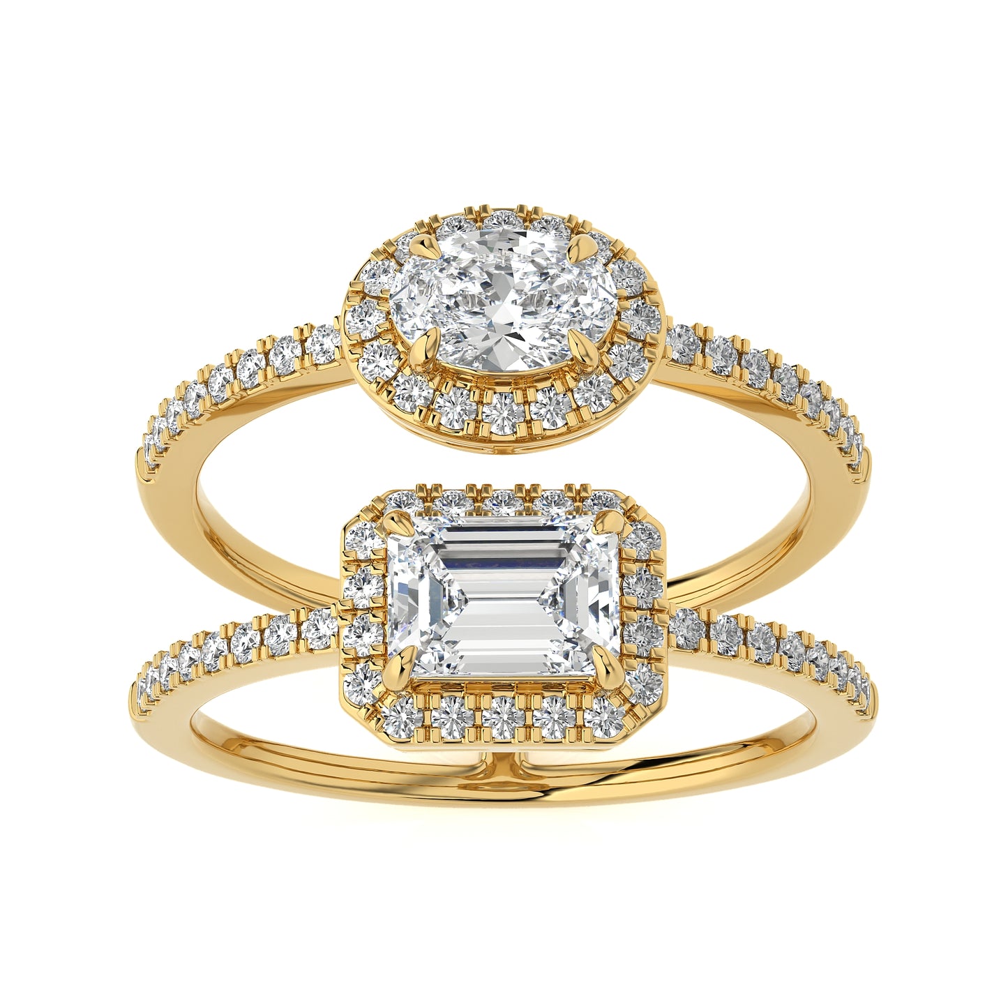 1.50 Ct Fashion Ring  Halo/Pave & Engagement Ring & Wedding Rings