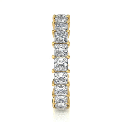 4.76 Ct Princess Eternity Band  Engagement & Wedding Rings