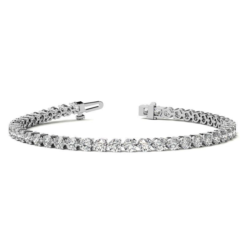 2.30 Ct 3 Prong Tennis Bracelet In | Jewelry for Women