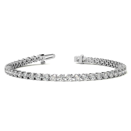 5.55 Ct 3 Prong Tennis Bracelet In | Jewelry for Women