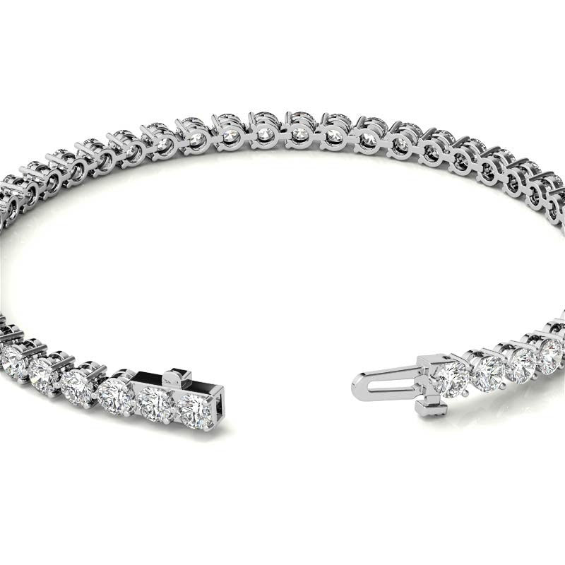 5.55 Ct 3 Prong Tennis Bracelet In | Jewelry for Women