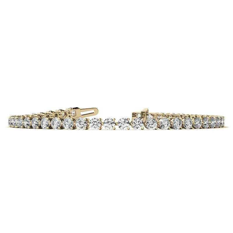 5.55 Ct 3 Prong Tennis Bracelet In | Jewelry for Women