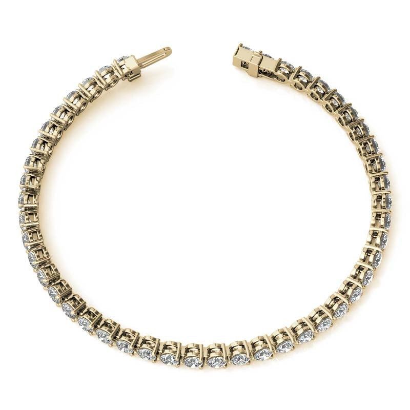 5.55 Ct 3 Prong Tennis Bracelet In | Jewelry for Women