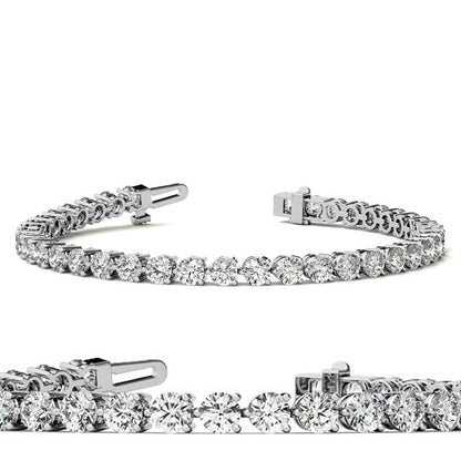 13.20 Ct 3 Prong Tennis Bracelet In | Jewelry for Women