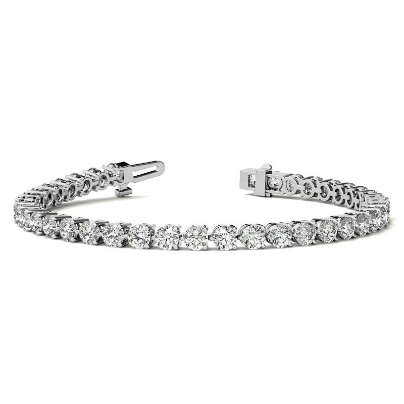 11.70 Ct 3 Prong Tennis Bracelet In | Jewelry for Women