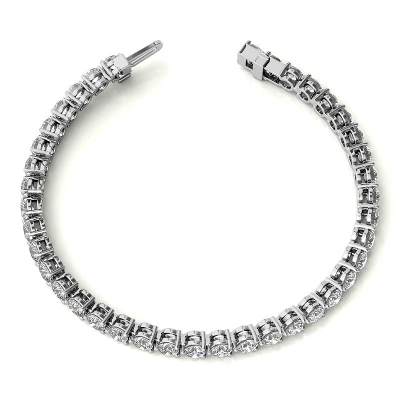 11.70 Ct 3 Prong Tennis Bracelet In | Jewelry for Women