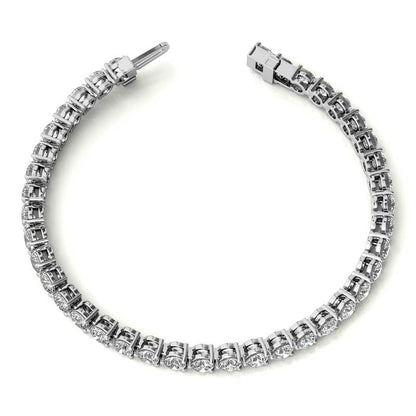 6.70 Ct 3 Prong Tennis Bracelet In | Jewelry for Women