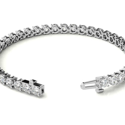 11.70 Ct 3 Prong Tennis Bracelet In | Jewelry for Women