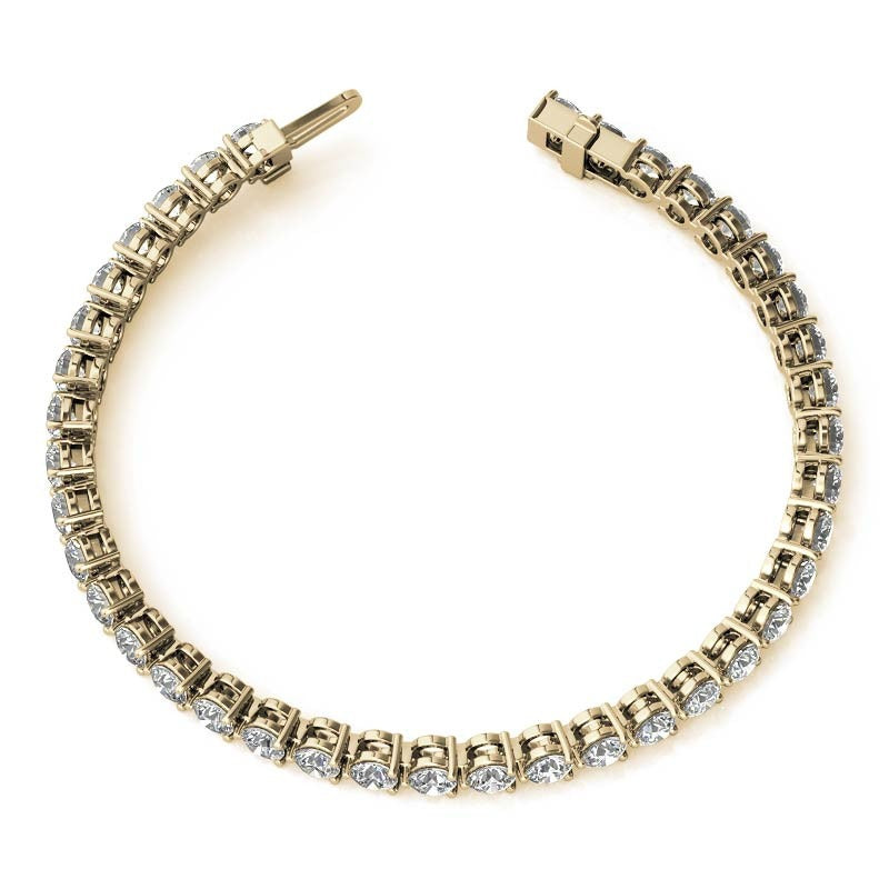 11.70 Ct 3 Prong Tennis Bracelet In | Jewelry for Women