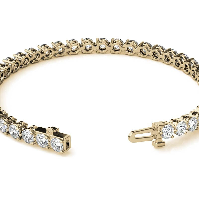 11.70 Ct 3 Prong Tennis Bracelet In | Jewelry for Women