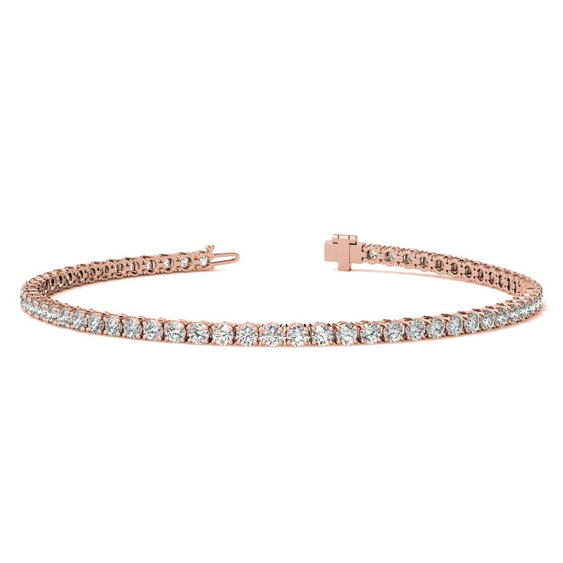 5.55 Ct 4 Prong Classic Tennis Bracelet| Jewelry for Women