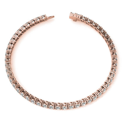 6.70 Ct 4 Prong Classic Tennis Bracelet| Jewelry for Women