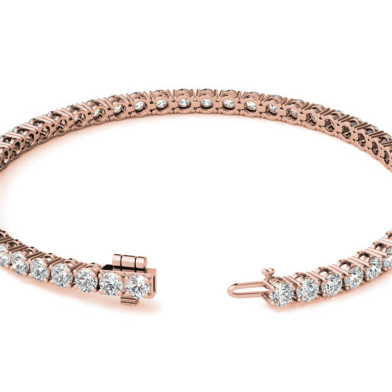 6.70 Ct 4 Prong Classic Tennis Bracelet| Jewelry for Women