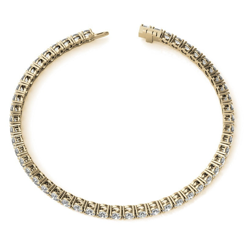 6.70 Ct 4 Prong Classic Tennis Bracelet| Jewelry for Women