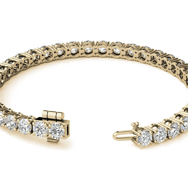 24.50 Ct 3 Prong Tennis Bracelet| Jewelry for Women