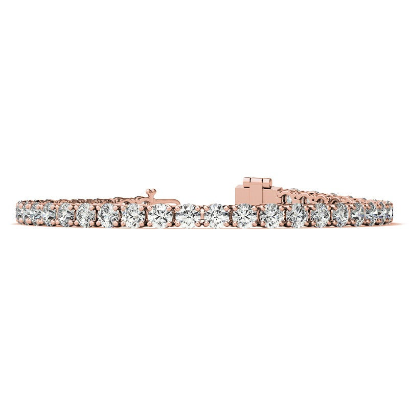 15.10 Ct 4 Prong Classic Tennis Bracelet| Jewelry for Women