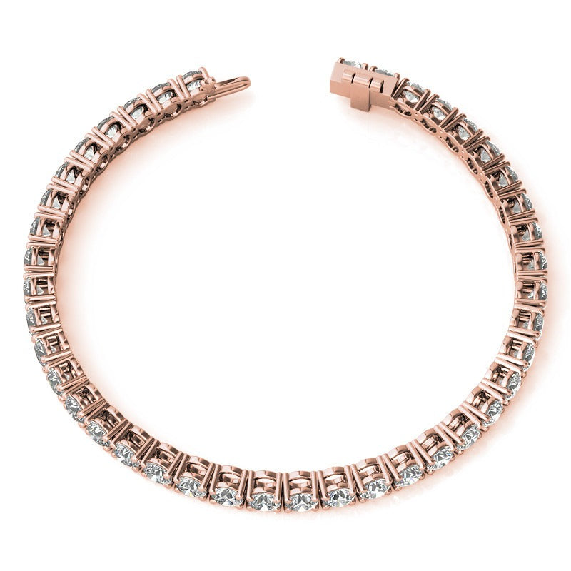 15.10 Ct 4 Prong Classic Tennis Bracelet| Jewelry for Women