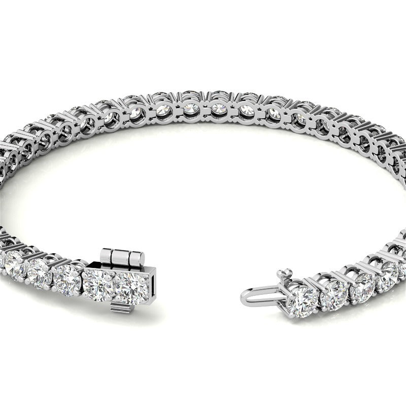 13.20 Ct 4 Prong Classic Tennis Bracelet| Jewelry for Women